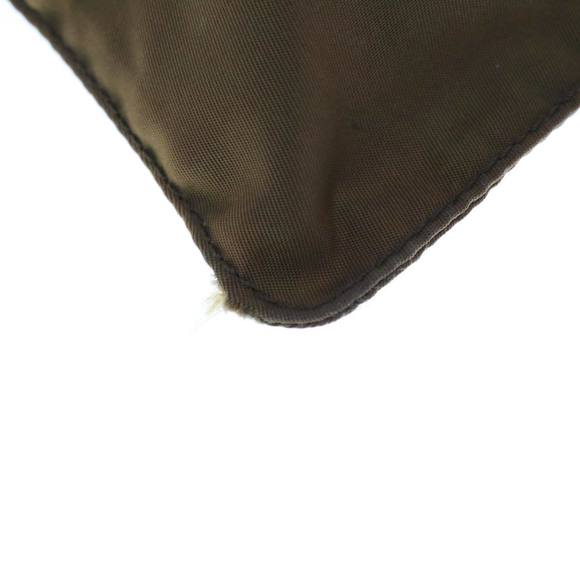 PRADA Shoulder Bag Nylon Brown Auth 66123 - Picture 8 of 16